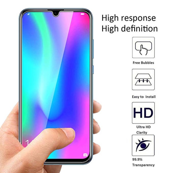 3-PACK Honor 20 Lite Standard skærmbeskytter HD 0,3 mm Transparent