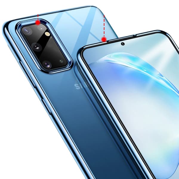 Samsung Galaxy S20 - Stilfuldt silikonecover (Floveme) Blå Blå