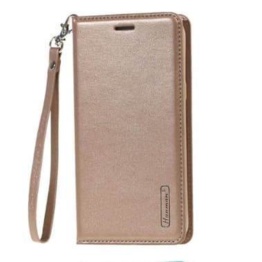 iPhone 15 Pro - Smidigt Smart HANMAN Plånboksfodral Lila