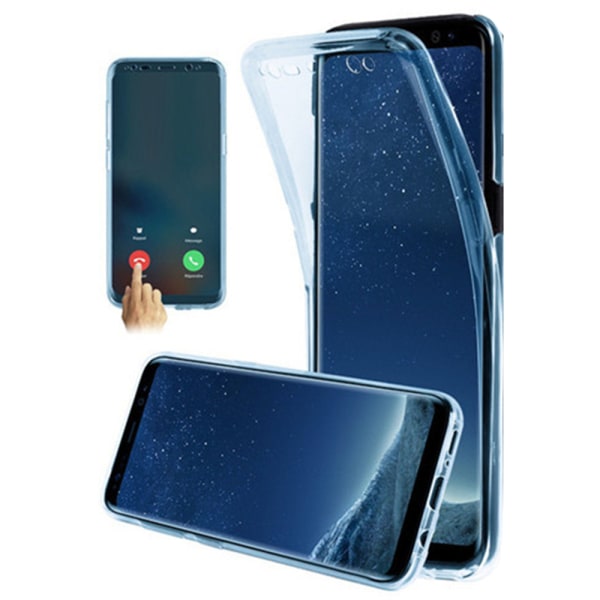Kaksipuolinen silikonikuori - Samsung Galaxy A10 Svart