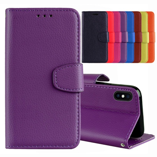 iPhone XR - Stilig lommebokdeksel fra NKOBEE Rosa