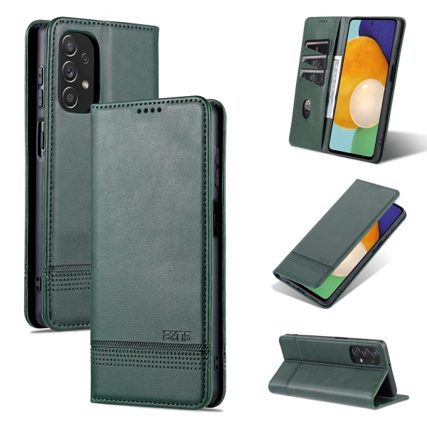 Samsung Galaxy A23 5G Wallet Case 3 korttia Brun