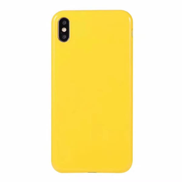 LEMAN Silikonskal för iPhone XS Max Svart