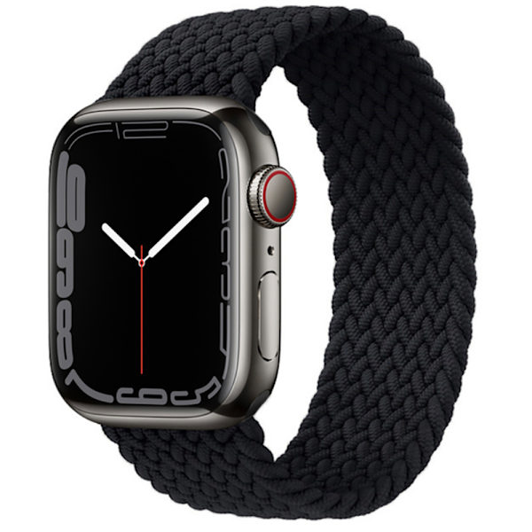 Hållbart Elastiskt Apple Watch Armband 38mm/40mm/41mm Ljusblå M