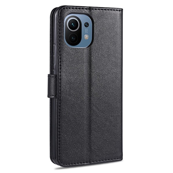 Xiaomi Mi 11 - Stilsäkert Smidigt Plånboksfodral Röd