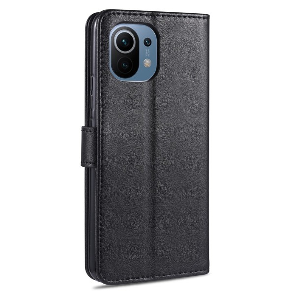 Xiaomi Mi 11 - Stilsäkert Smidigt Plånboksfodral Svart