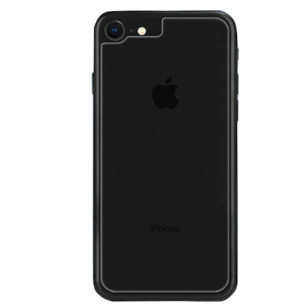 iPhone 7 2-PACK Baksida Skärmskydd 9H Screen-Fit HD-Clear. Transparent/Genomskinlig