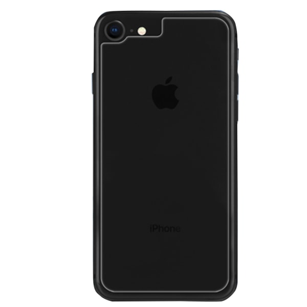 iPhone 7 2-PACK Takana näytönsuoja 9H Screen-Fit HD-Clear. Transparent/Genomskinlig