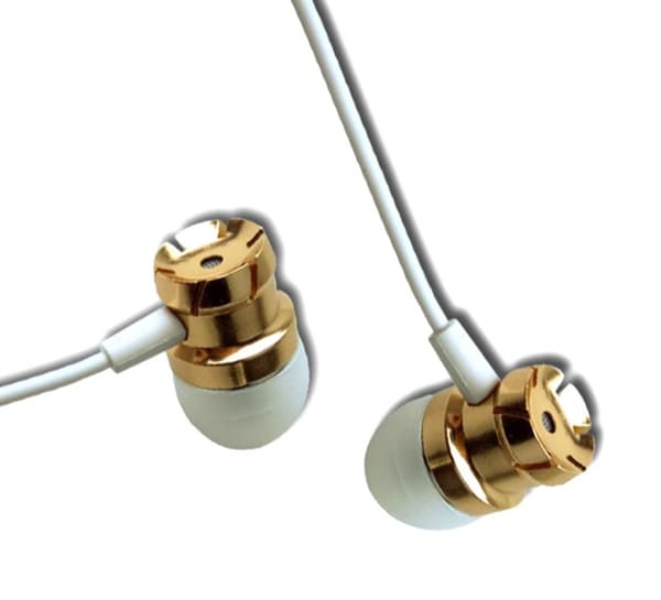 In-ear Hörlurar Hurricane Silver Silver