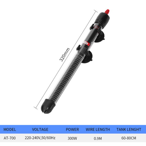 Effektiva Akvariumv�rmare / Doppv�rmare 200W