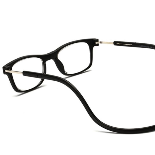 Lesebriller med praktisk magnetfunksjon Leopardmönstrat +3.5