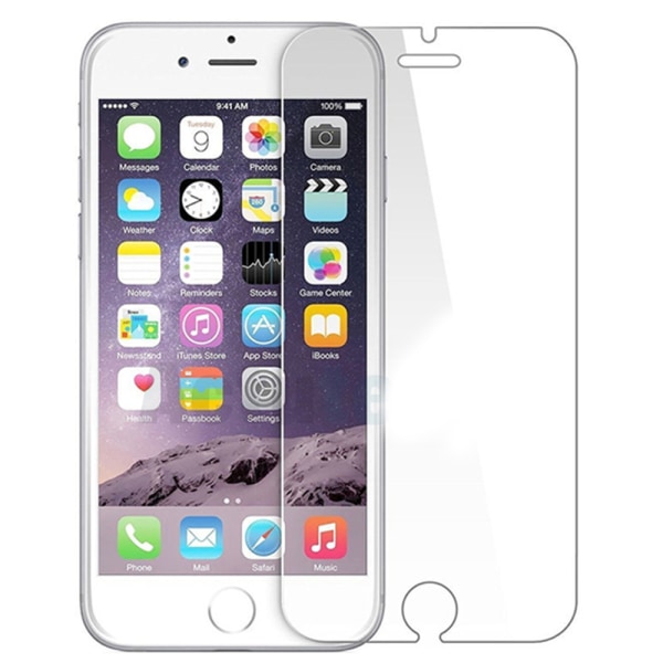 iPhone 7 2-PACK Skærmbeskytter 9H 0,3mm Transparent/Genomskinlig