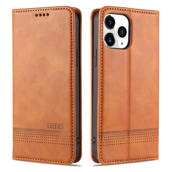 iPhone 12 Pro - Stilrent AZNS Plånboksfodral Mörkgrön