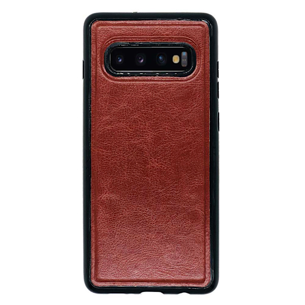 Samsung Galaxy S10 Plus - Plånboksfodral Brun