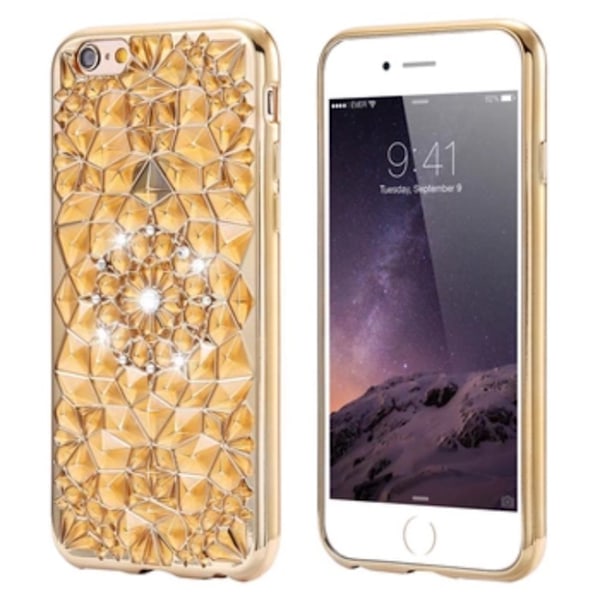 iPhone 6/6S - Stilrent Smart Skal "Diamond-serie" Genomskinlig