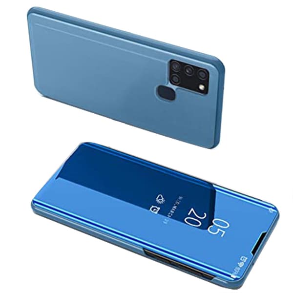 Samsung Galaxy A21S - Effektfullt Fodral (LEMAN) Silver