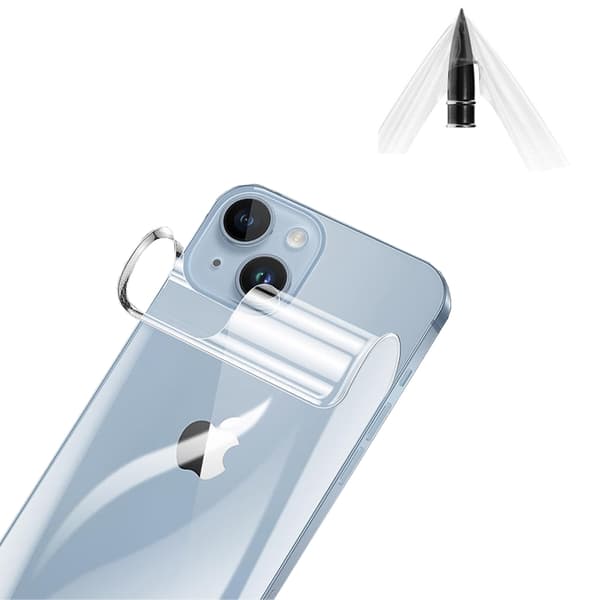 iPhone 15 Back Hydrogel Skärmskydd HD 0,2mm Transparent