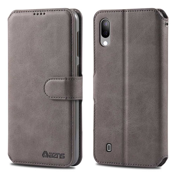 Samsung Galaxy A10 - Stilrent AZNS Plånboksfodral Svart