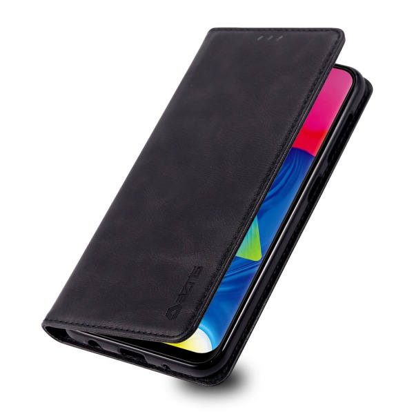 Samsung Galaxy A10 - Käytännöllinen lompakkokotelo Mörkbrun Mörkbrun
