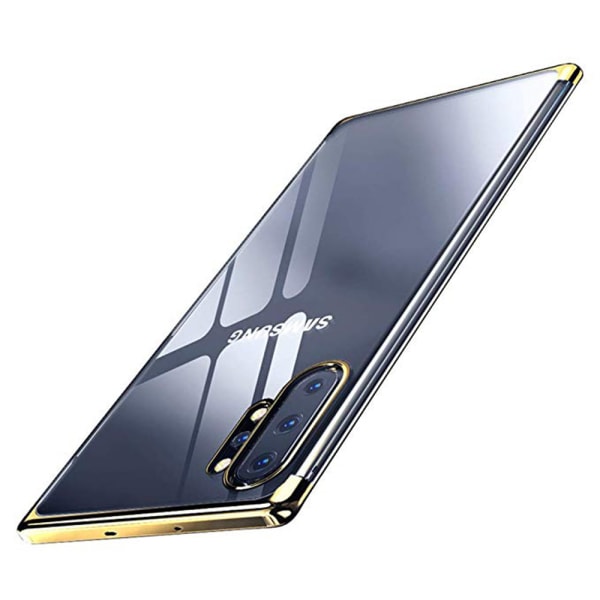 Samsung Galaxy Note10+ - Stötdämpande Silikonskal (FLOVEME) Silver
