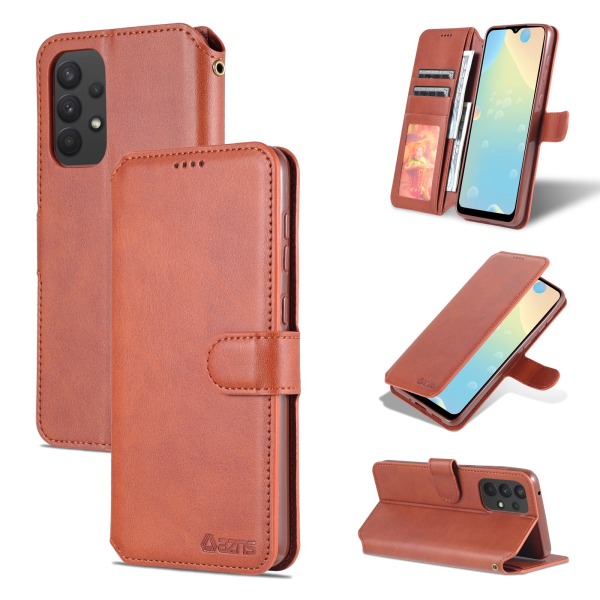 Samsung Galaxy A33 5G - Effektivt AZNS Wallet Cover Röd