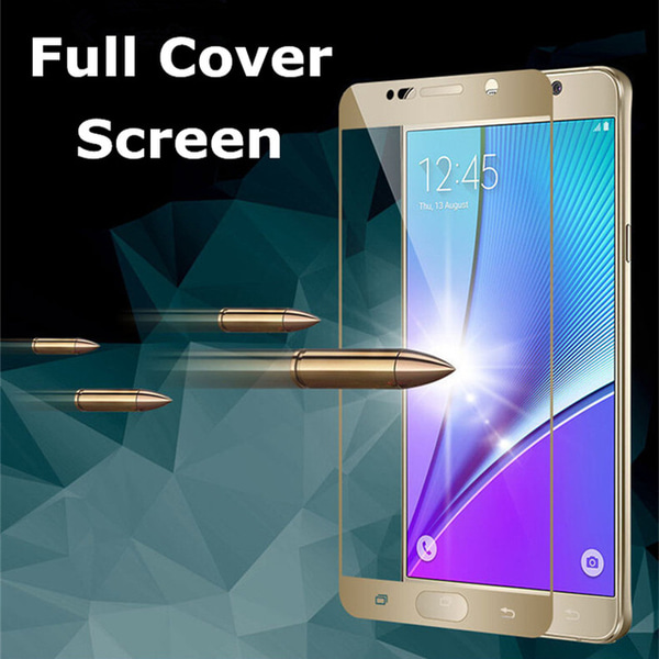 Samsung Galaxy A5 2016 (3-PACK) Skærmbeskytter Full-fit fra ProGuard Guld