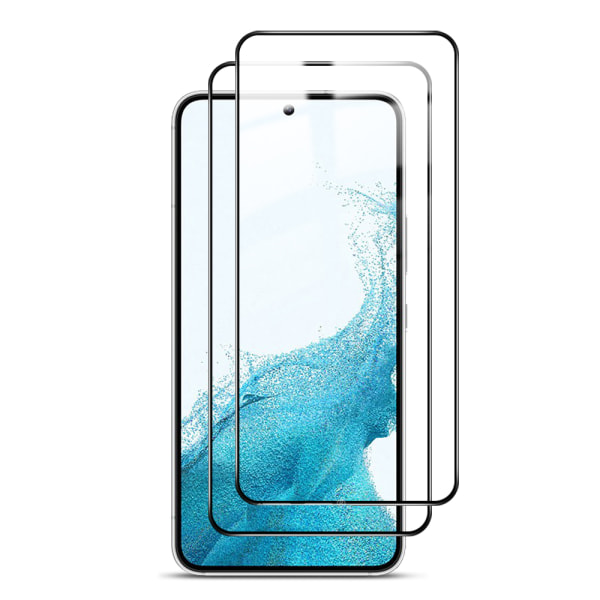 Helt�ckande H�rdat Glas 2.5D Sk�rmskydd Galaxy S23 Transparent