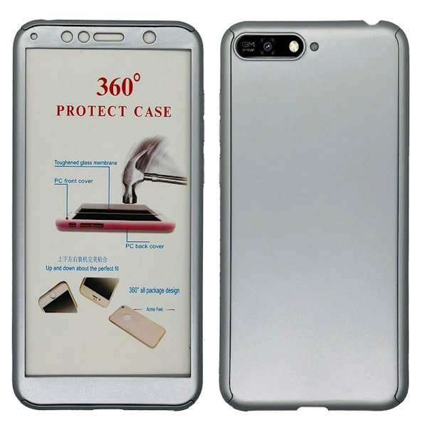 Huawei Y6 2018 - Praktiskt Skyddsskal Dubbelsidigt Guld