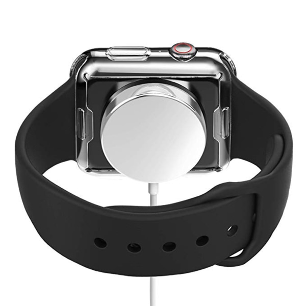 Profesjonelt TPU-deksel for Apple Watch Series 4 40 mm Transparent/Genomskinlig