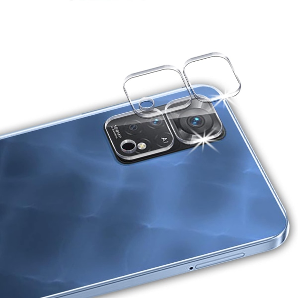 Redmi Note 11 näytönsuoja ja kameran linssisuoja (2 kpl) Transparent