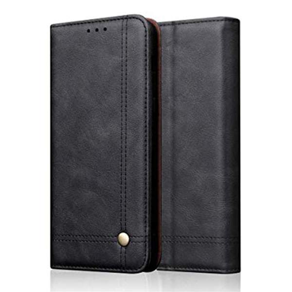 Robust Leman Plånboksfodral - Huawei Y6 2019 Svart