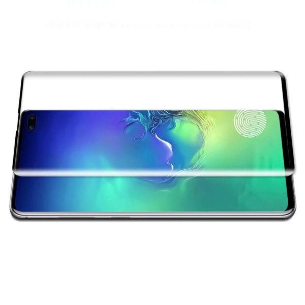 2-PAKKET Samsung Galaxy S10e skjermbeskytter EKSKE-vennlig HD-Clear Svart