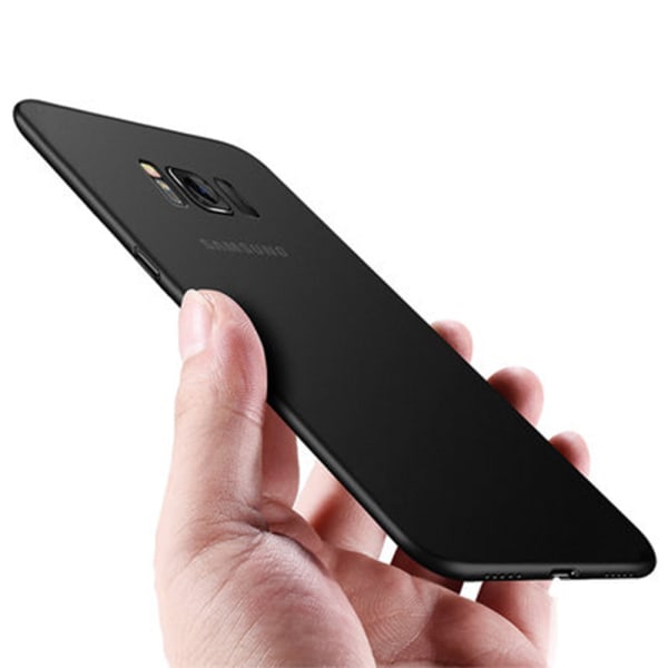 Samsung Galaxy S8 - Skyddande Robust Silikonskal Svart