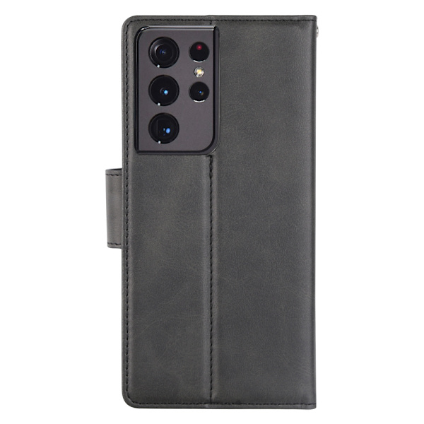Samsung Galaxy S23 Ultra - 2 i 1 HANMAN Plånboksfodral Blå