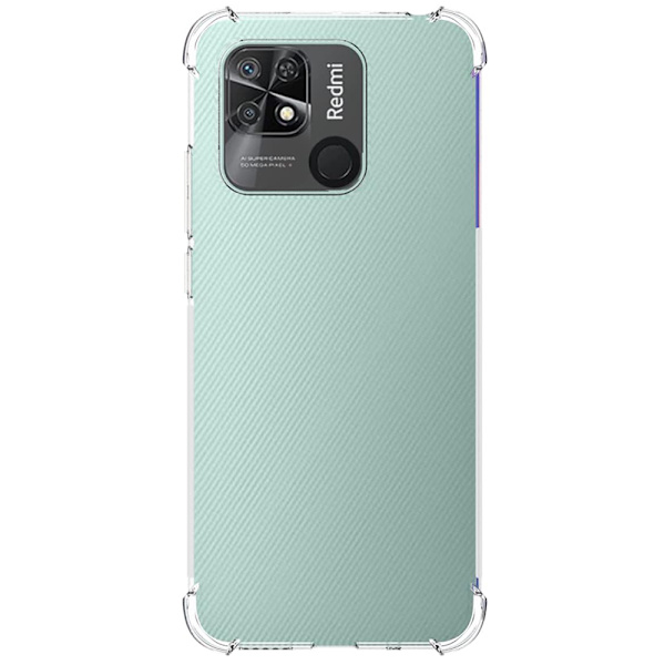 Skydda Din Redmi 10C NFC Med Stil - Kristallklart Airbag-Skal Transparent
