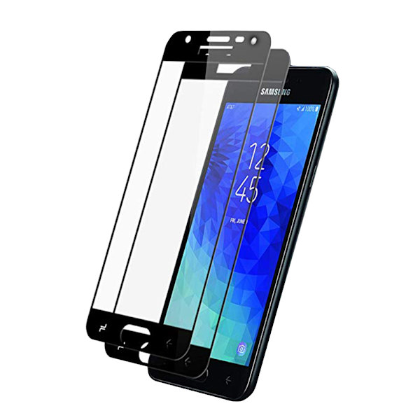 2-PACK Skärmskydd HuTech Samsung Galaxy J3 2017 Svart