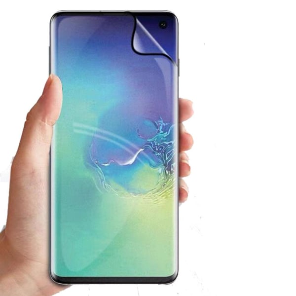 3-PACK Samsung Galaxy S10 Plus Keramiskt Skärmskydd HD 0,3mm Transparent/Genomskinlig