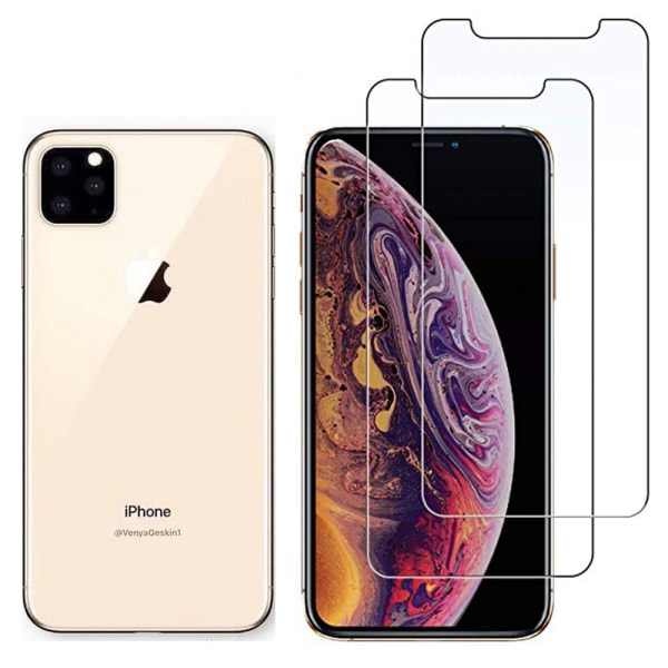 ProGuard iPhone 11 Pro 2-PACK Skärmskydd Standard 9H HD-Clear Transparent/Genomskinlig