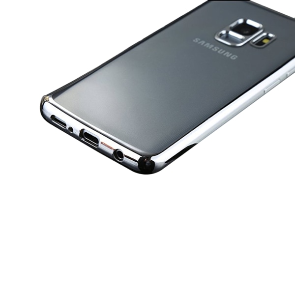 Samsung Galaxy S9 - Sähköpinnoitettu silikonikuori Silver