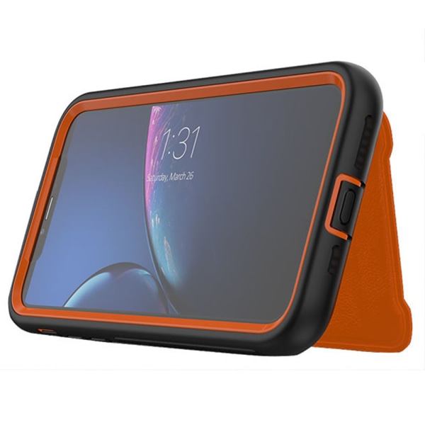 Deksel med kortrom - iPhone 11 Pro Max Orange Orange