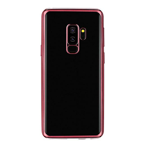 Elegant Silikonskal till Samsung Galaxy A6 Plus Roséguld