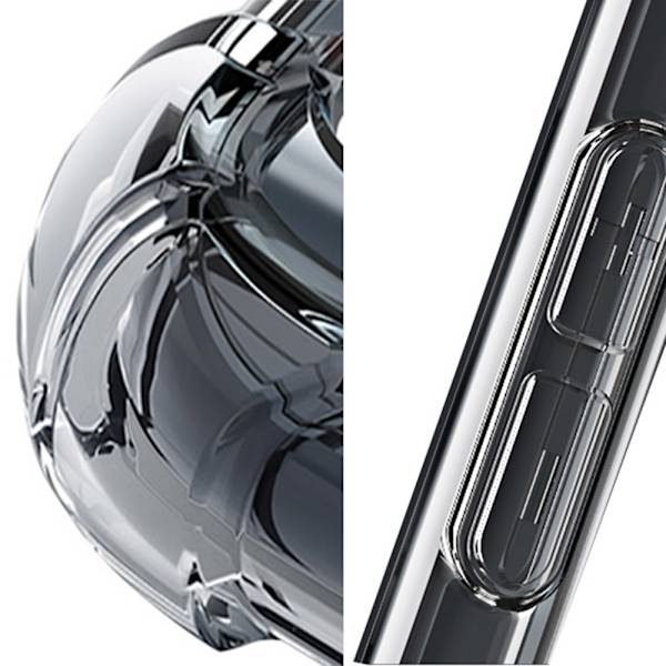 iPhone XR - Suunniteltu suojakuori Transparent