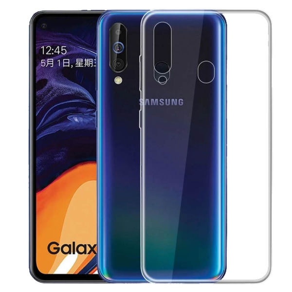Samsung Galaxy A20S - Tyylikäs silikonikuori (FLOVEME) Transparent/Genomskinlig