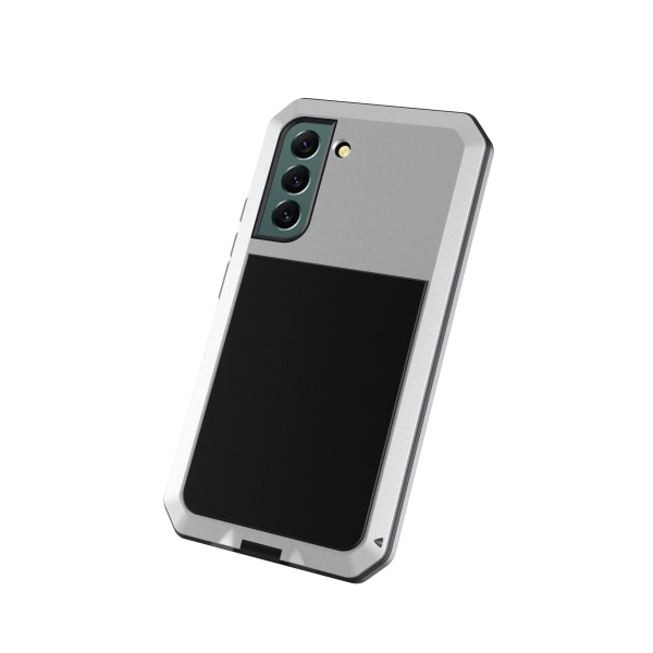 Samsung Galaxy S22 Plus - Kraftigt HEAVY DUTY Aluminiumfodral Silver