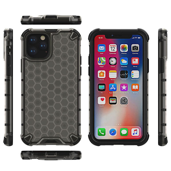 iPhone 11 Pro Max - Genomtänkt Bikupa Skal Röd