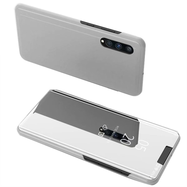 Samsung Galaxy A50 - Stilsäkert Fodral (LEMAN) Silver