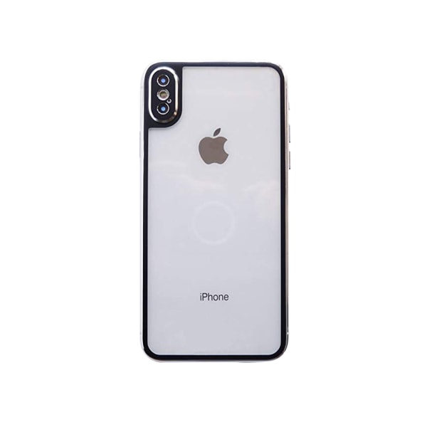 Edessä ja takana alumiininen iPhone XR näytönsuoja 9H HD-Clear Silver