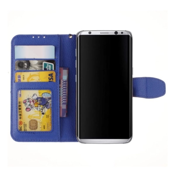 Plånboksfodral av NKOBEE för Samsung Galaxy S7 Edge Blå Blå