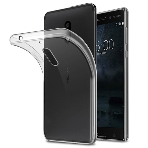 Nokia 3.2 - Effektfullt Skyddsskal i Silikon Genomskinlig