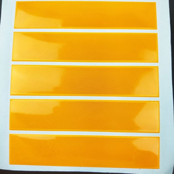 Käytännölliset tehokkaat heijastinnauhat Orange Gul